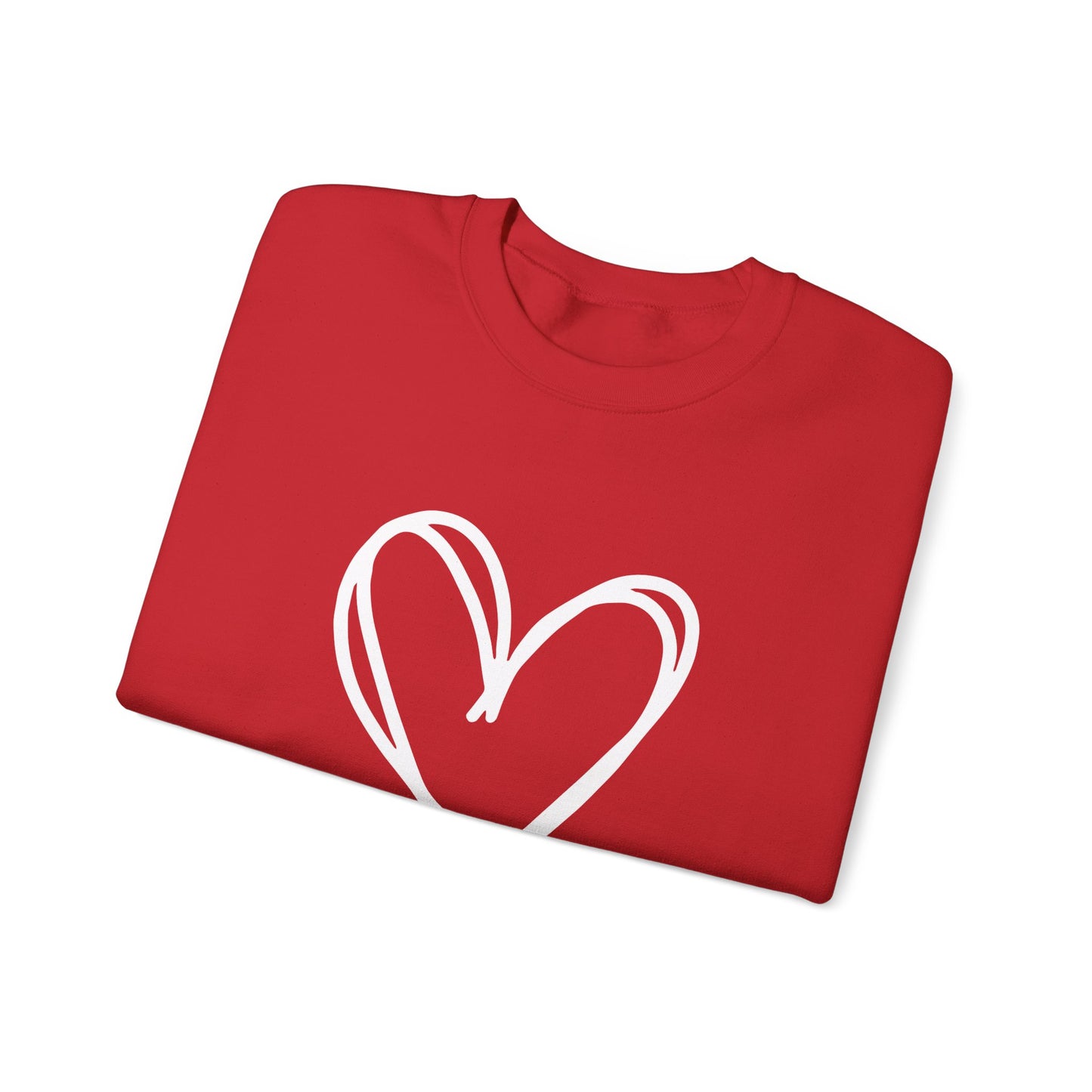 Heart Crewneck Sweatshirt