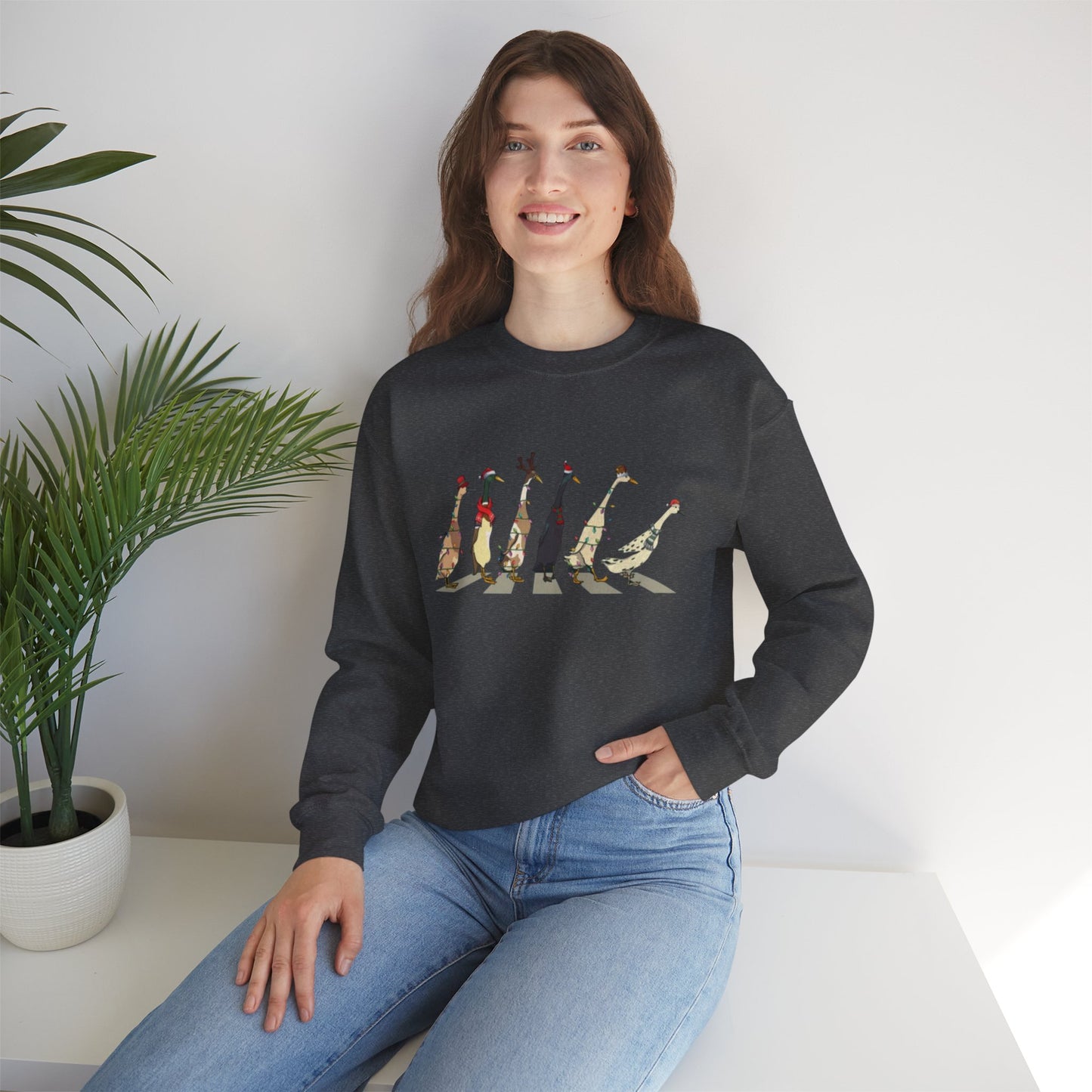 "Ducks" Unisex Heavy Blend Crewneck Sweatshirt
