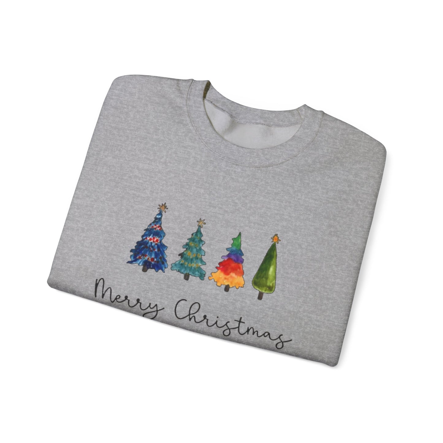 "Christmas Tree" Unisex Heavy Blend Crewneck Sweatshirt