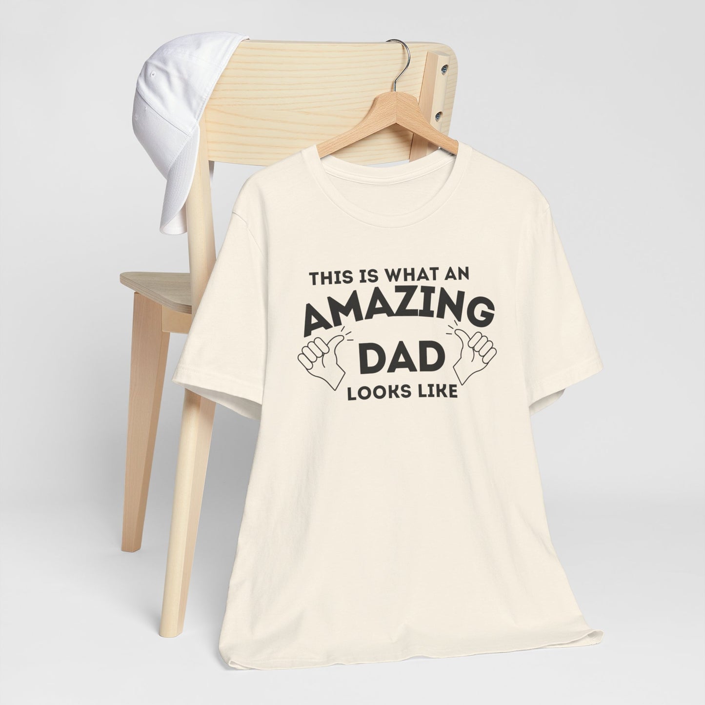 AMAZING DAD This is what an dad looks like MENS T-shirt shirt tshirt gift Father's Day gift Funny Dad Shirt GIft for Daddy