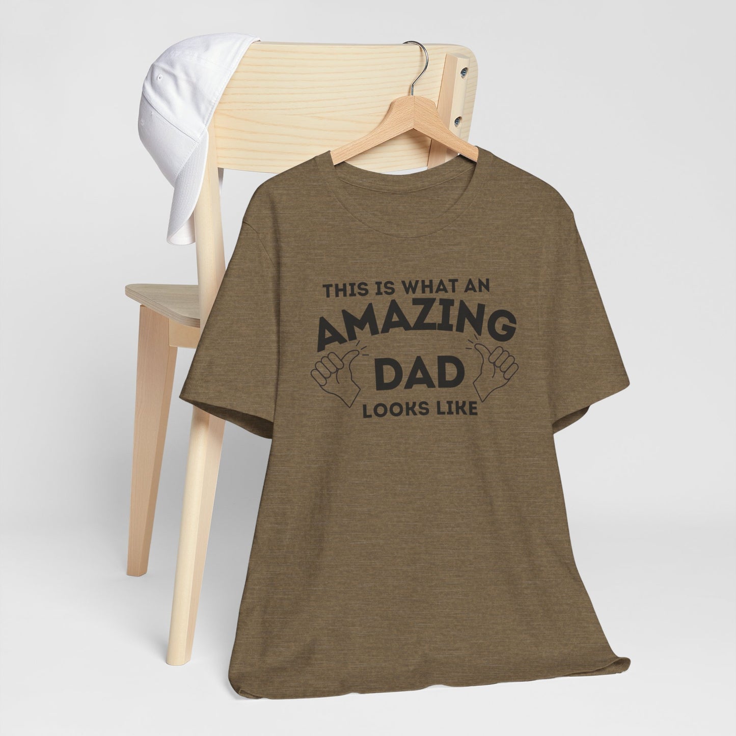 AMAZING DAD This is what an dad looks like MENS T-shirt shirt tshirt gift Father's Day gift Funny Dad Shirt GIft for Daddy