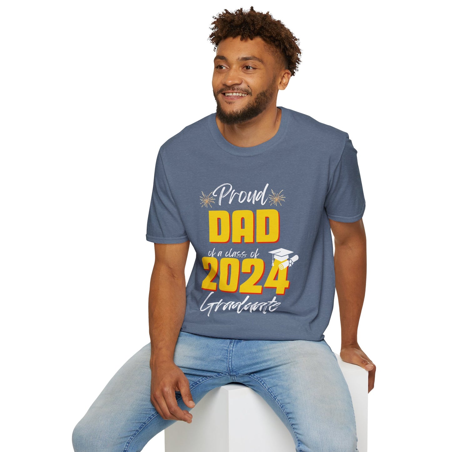 “Proud Dad” Softstyle T-Shirt