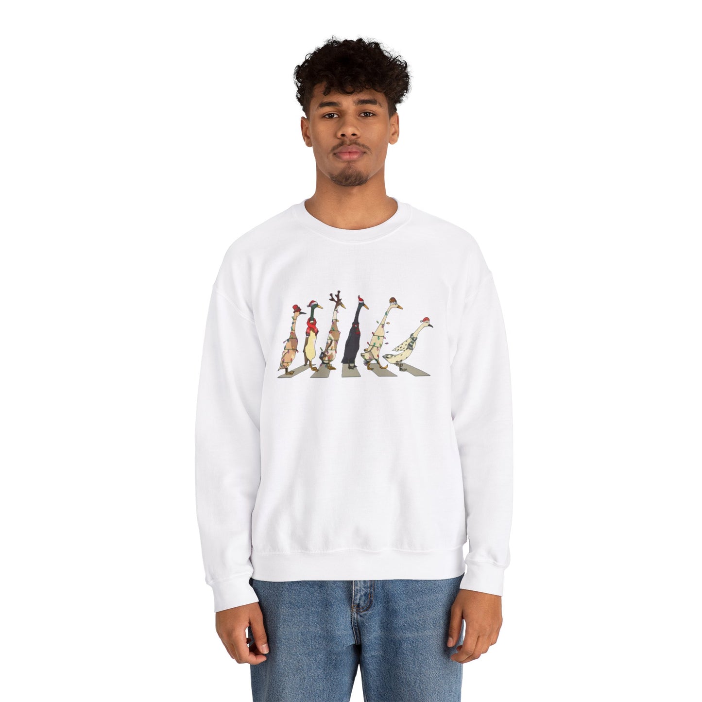 "Ducks" Unisex Heavy Blend Crewneck Sweatshirt