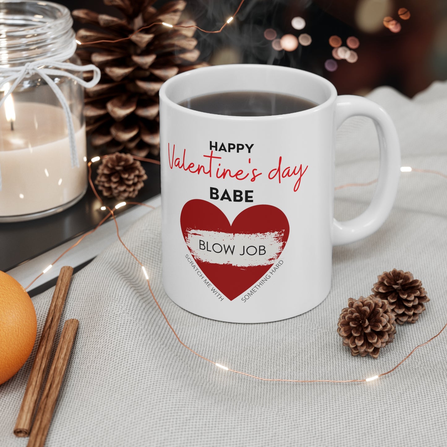 “Happy Valentine’s Day” Ceramic Mug