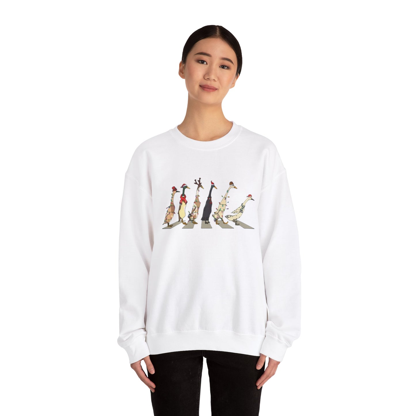 "Ducks" Unisex Heavy Blend Crewneck Sweatshirt