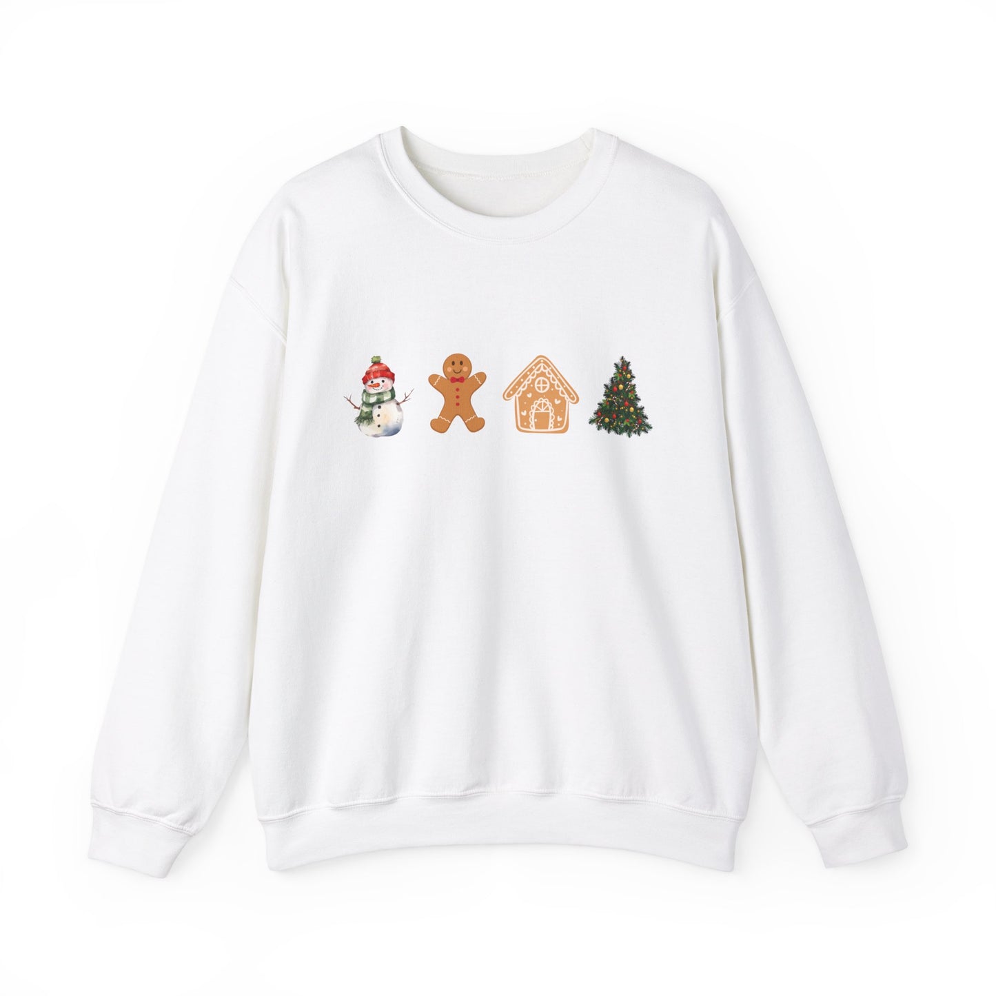 "Christmas Elements" Unisex Heavy Blend Crewneck Sweatshirt