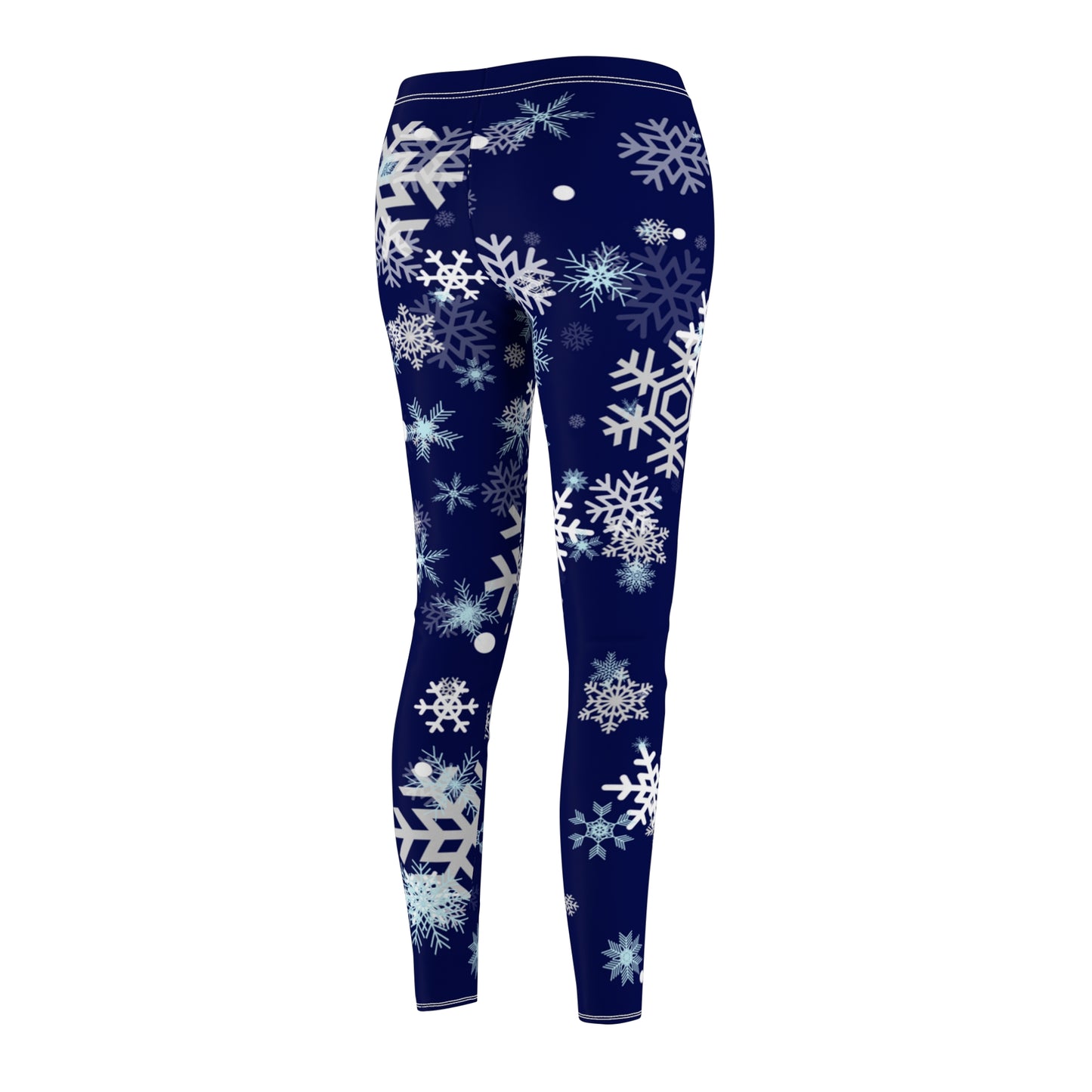 Snow Flakes Women's Christmas Casual Legging