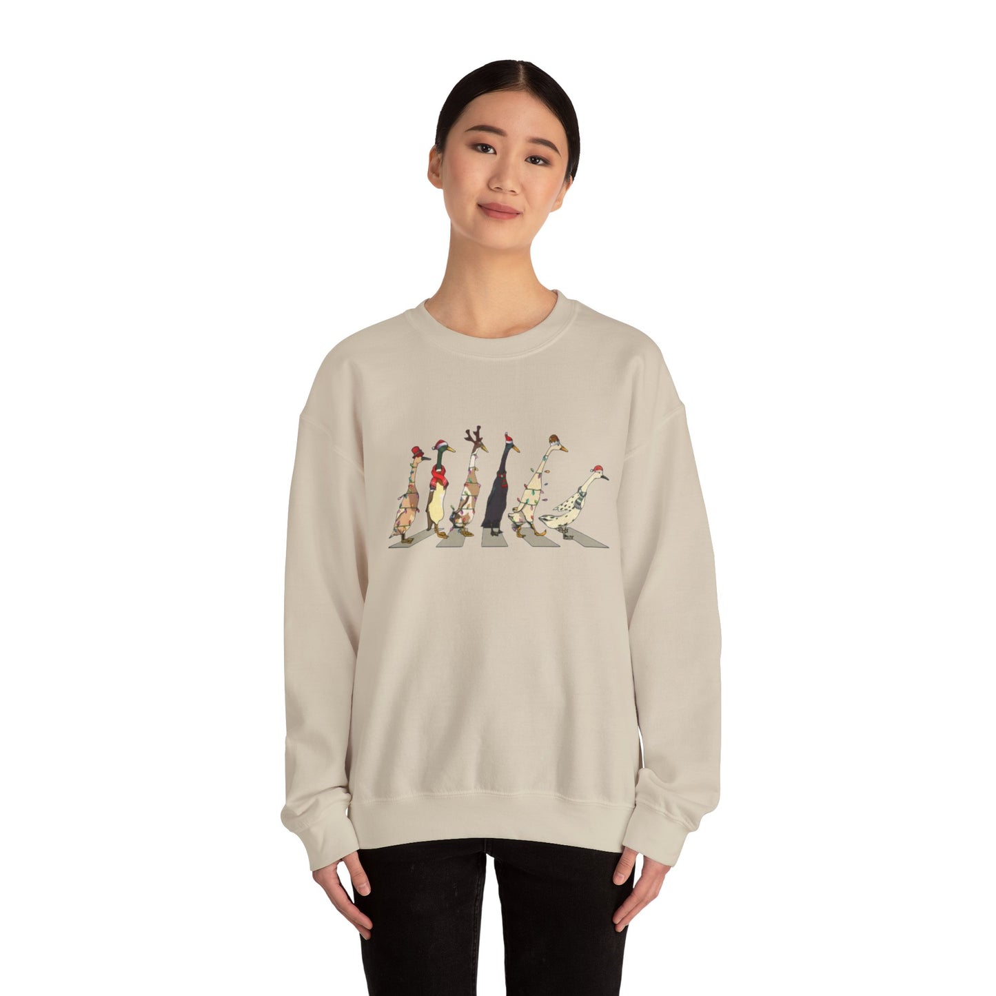 "Ducks" Unisex Heavy Blend Crewneck Sweatshirt