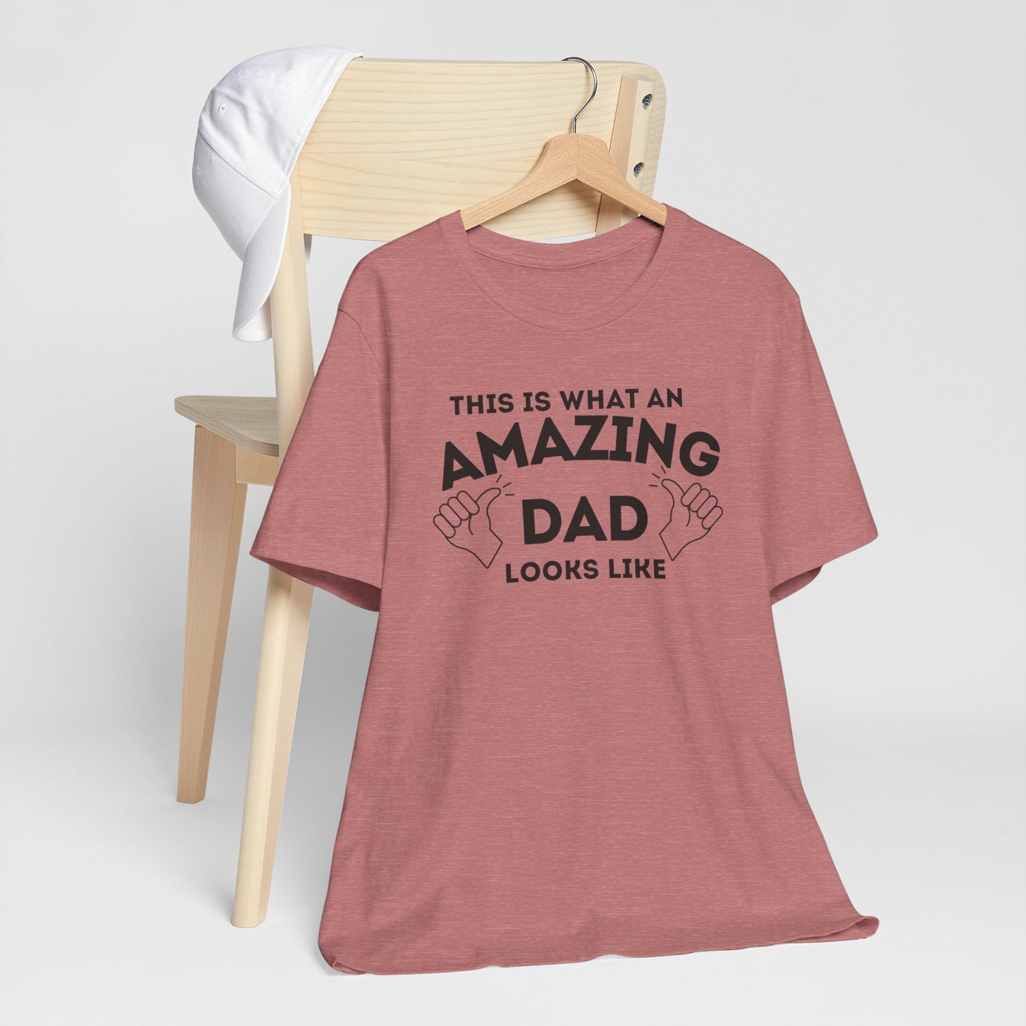 AMAZING DAD This is what an dad looks like MENS T-shirt shirt tshirt gift Father's Day gift Funny Dad Shirt GIft for Daddy