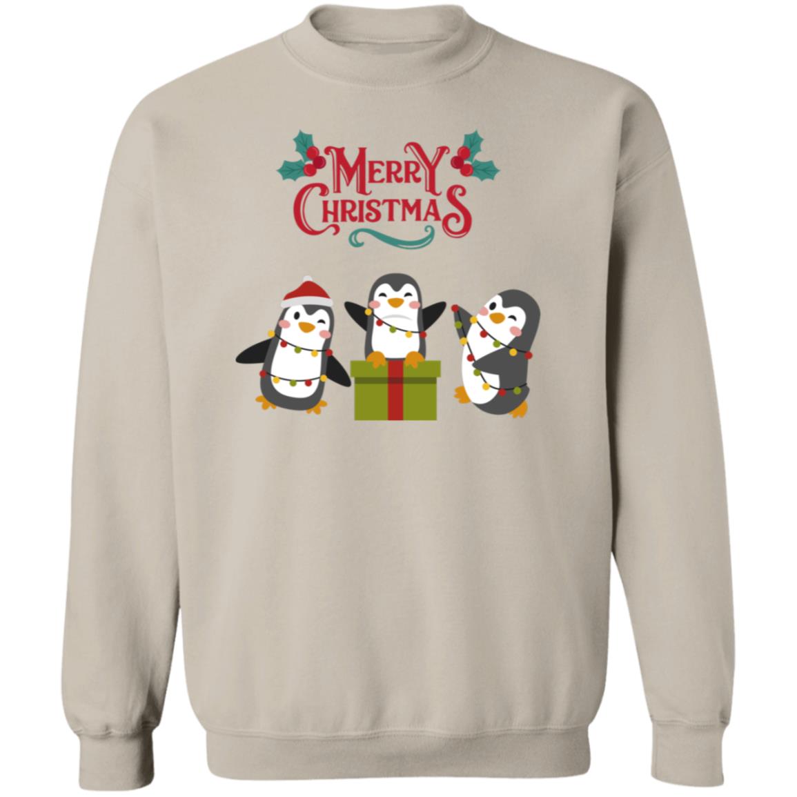 Merry Christmas Penguins Sweatshirt