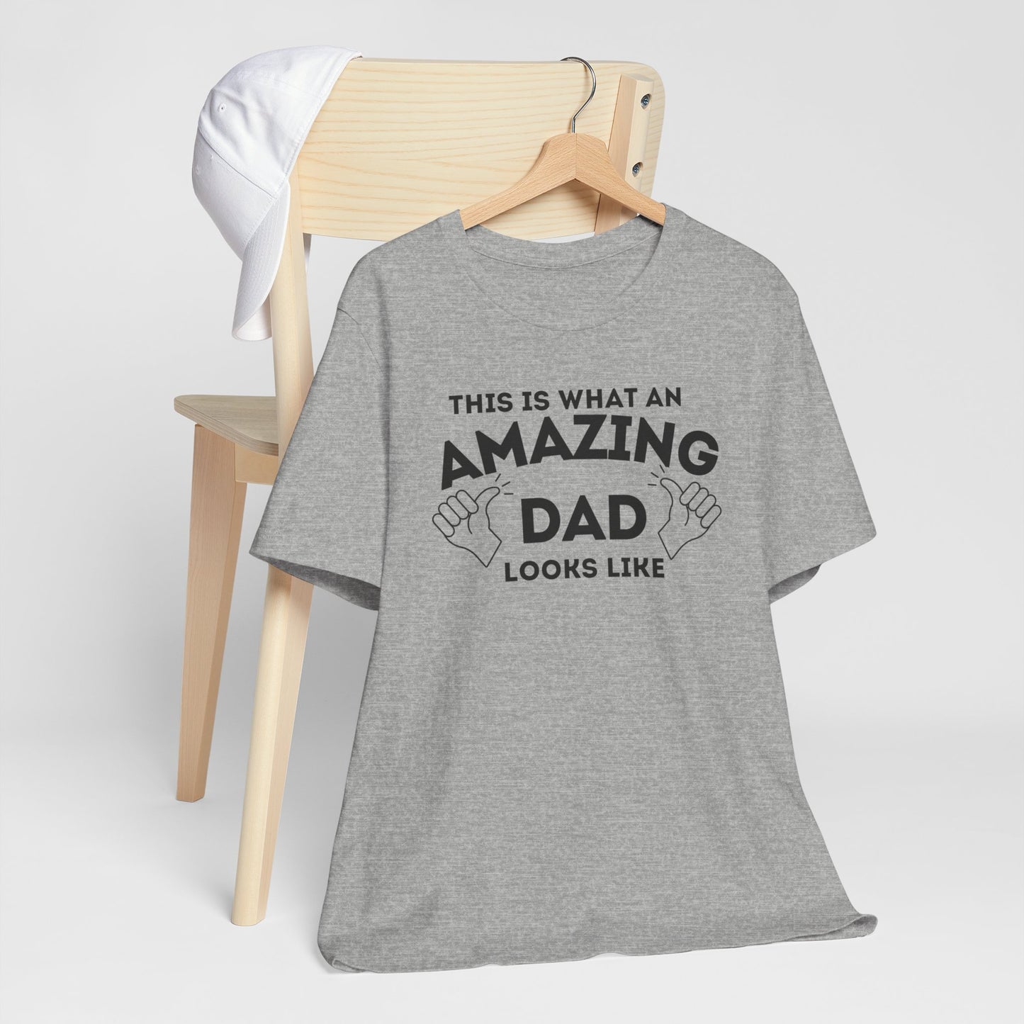 AMAZING DAD This is what an dad looks like MENS T-shirt shirt tshirt gift Father's Day gift Funny Dad Shirt GIft for Daddy