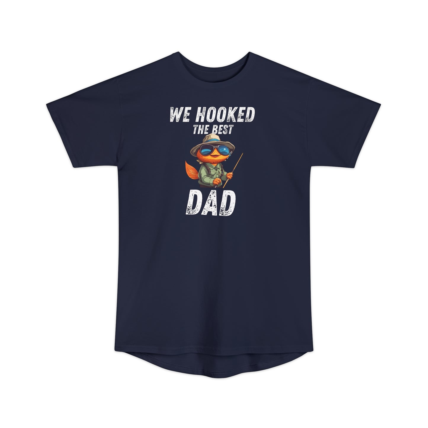 ”Best Dad” Long Body Urban Tee