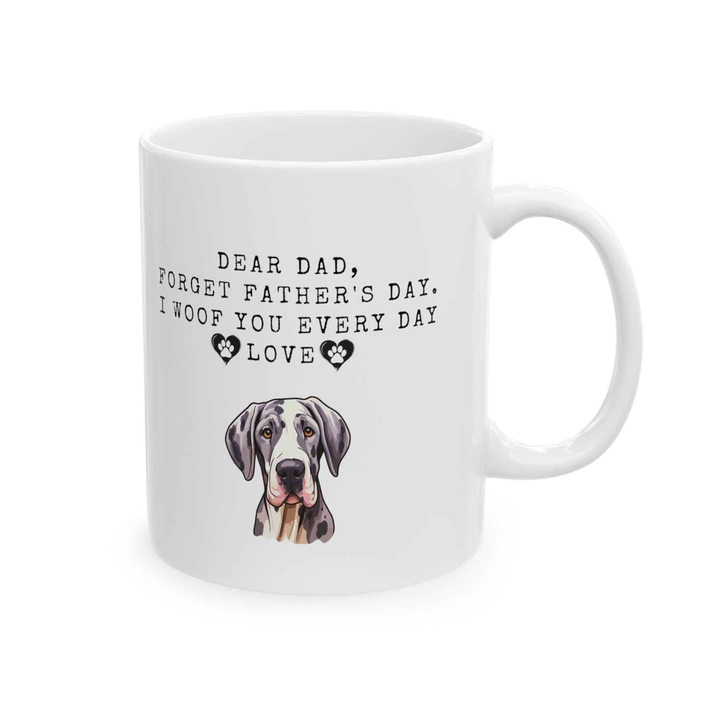 “Dear Dad” Ceramic Mug