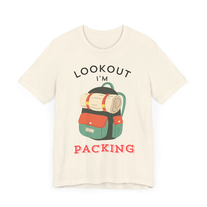 I'm packing camping shirt