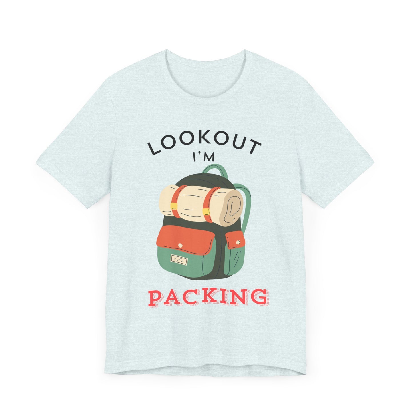 I'm packing camping shirt