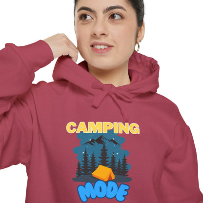 Camping Mode Sweatshirt, Nature Lover Gifts, Camper Dad Sweatshirt, Camper Mom Sweatshirt, Cabin Life Sweatshirt, Camper Sweatshirt