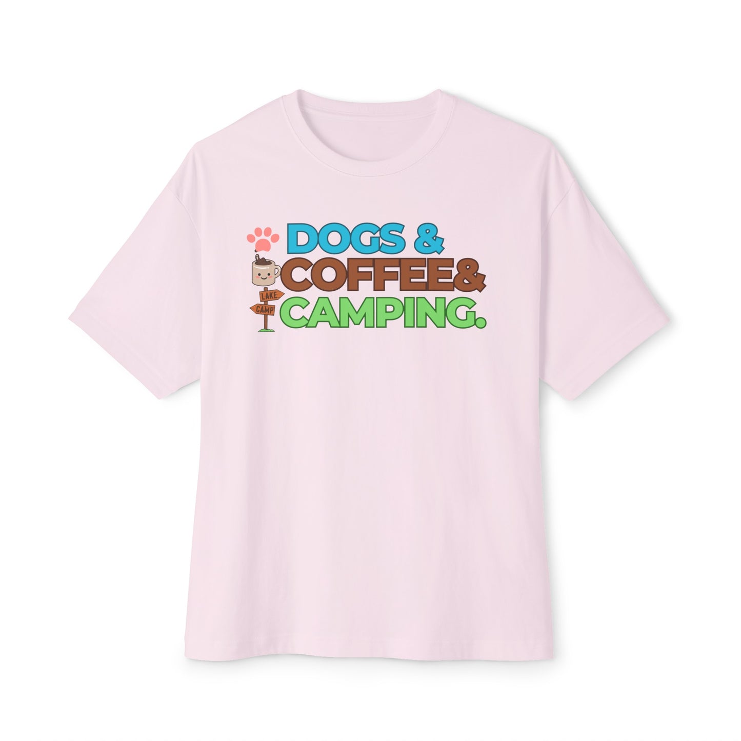 Dogs Coffee Camping Shirt, Camping Birthday Gift Tee, Dog Lover Shirt, Camper T-Shirt, Adventure Shirt, Vacation Shirt, Camping And Drinking