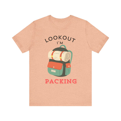 I'm packing camping shirt