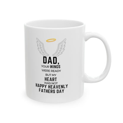 HAPPY HEAVENLY FATHERS DAY Ceramic Mug