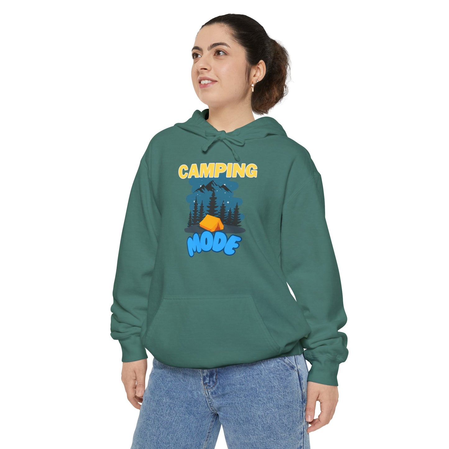 Camping Mode Sweatshirt, Nature Lover Gifts, Camper Dad Sweatshirt, Camper Mom Sweatshirt, Cabin Life Sweatshirt, Camper Sweatshirt