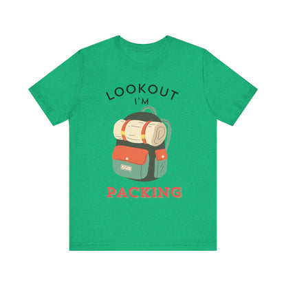 I'm packing camping shirt