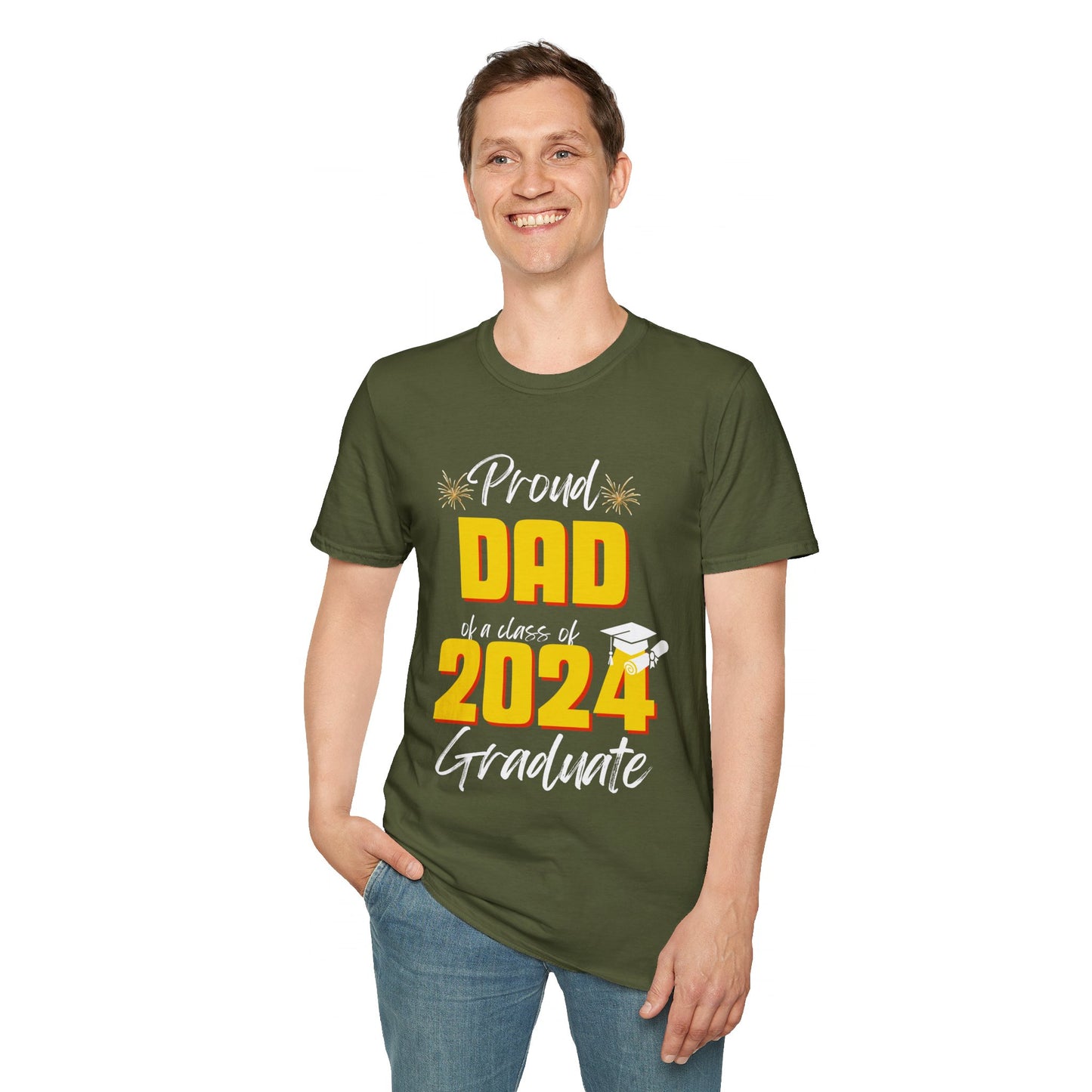 “Proud Dad” Softstyle T-Shirt