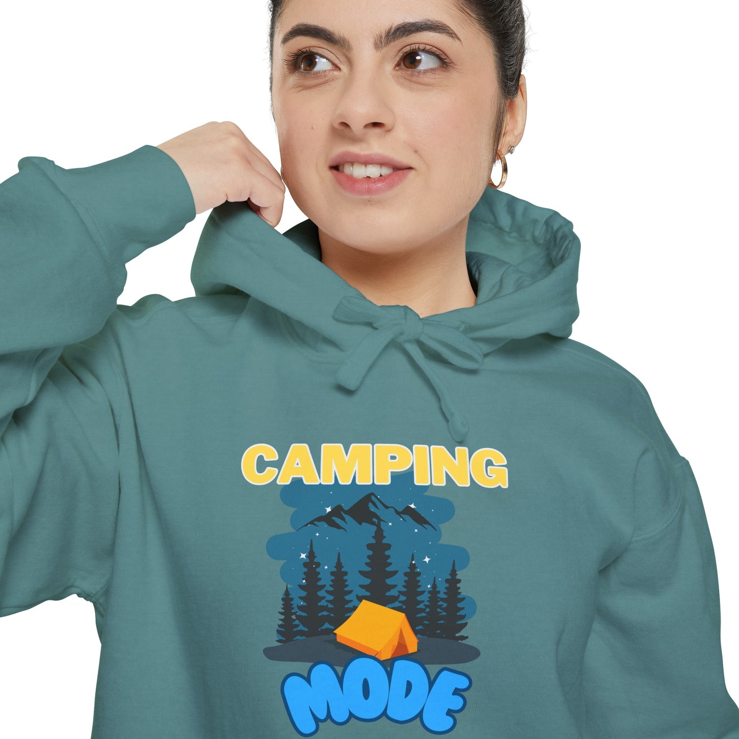 Camping Mode Sweatshirt, Nature Lover Gifts, Camper Dad Sweatshirt, Camper Mom Sweatshirt, Cabin Life Sweatshirt, Camper Sweatshirt
