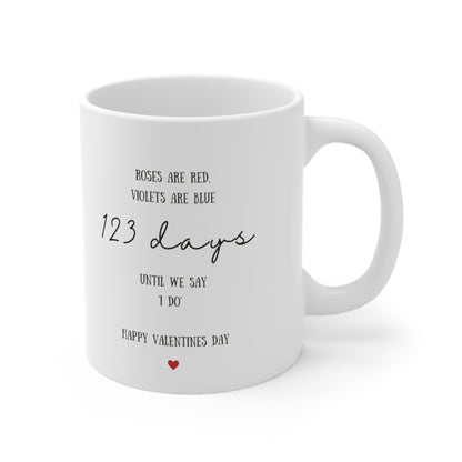 “123 Days” Ceramic Mug