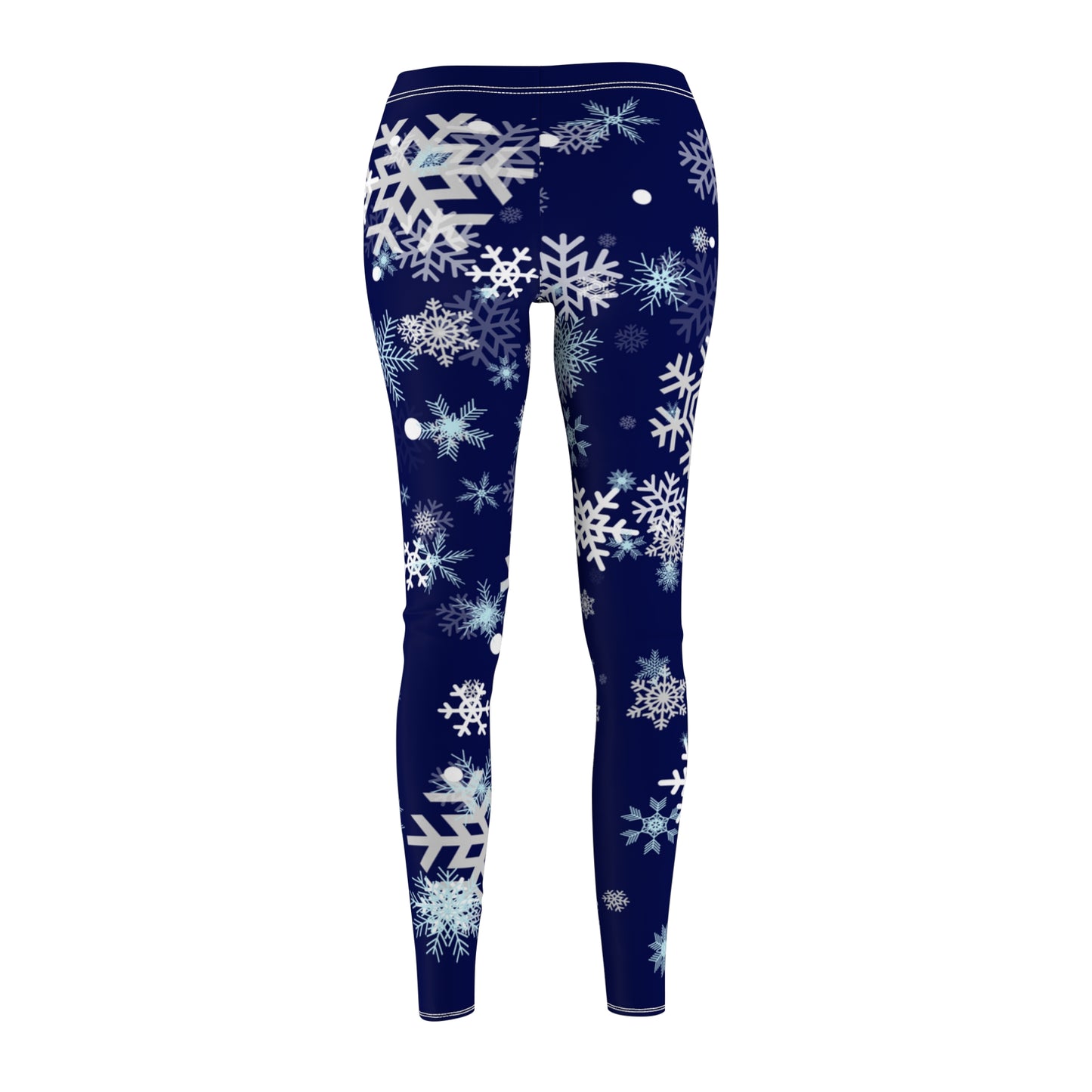 Snow Flakes Women's Christmas Casual Legging