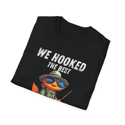 “WE HOOKED THE BEST DADDY” Softstyle T-Shirt