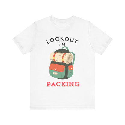I'm packing camping shirt