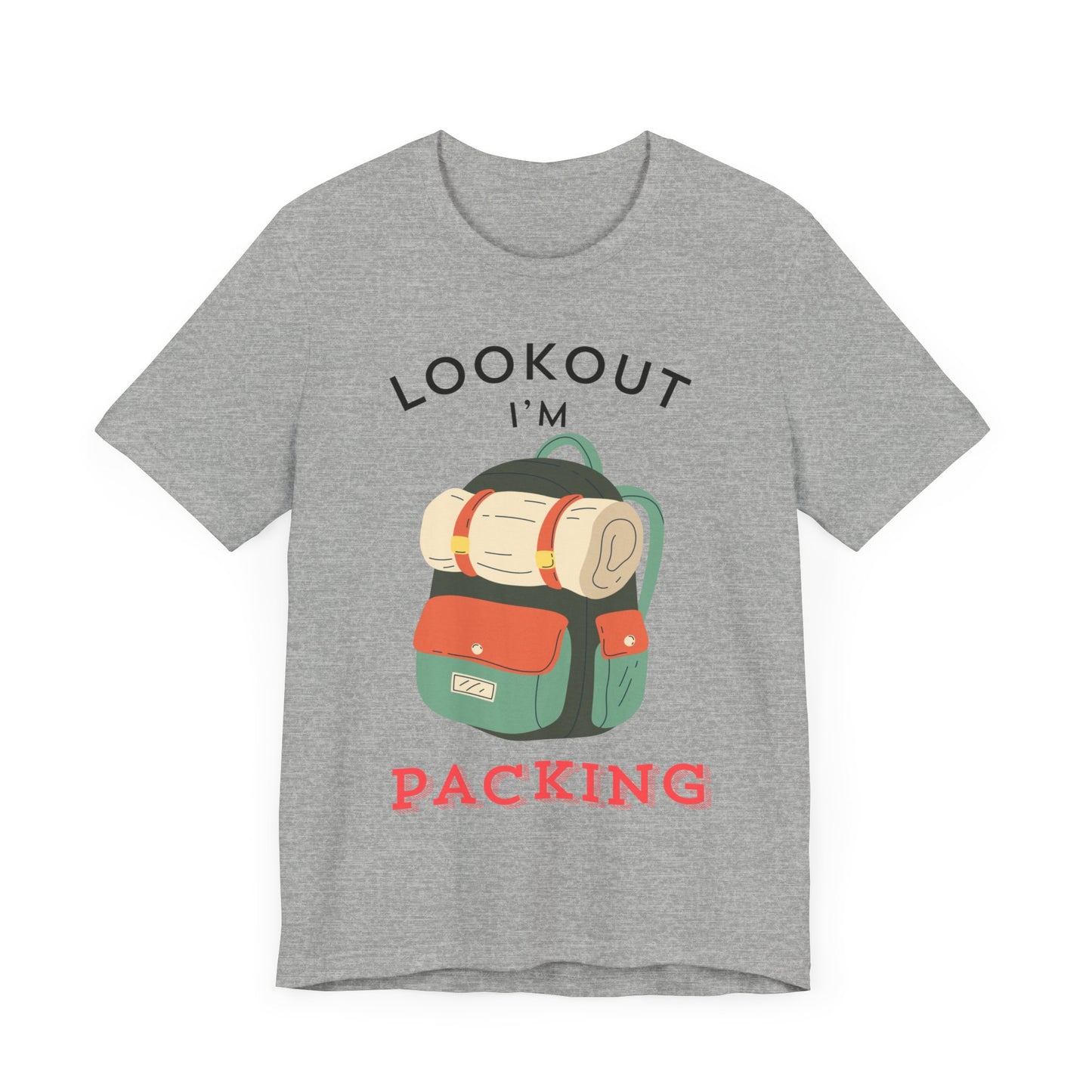 I'm packing camping shirt