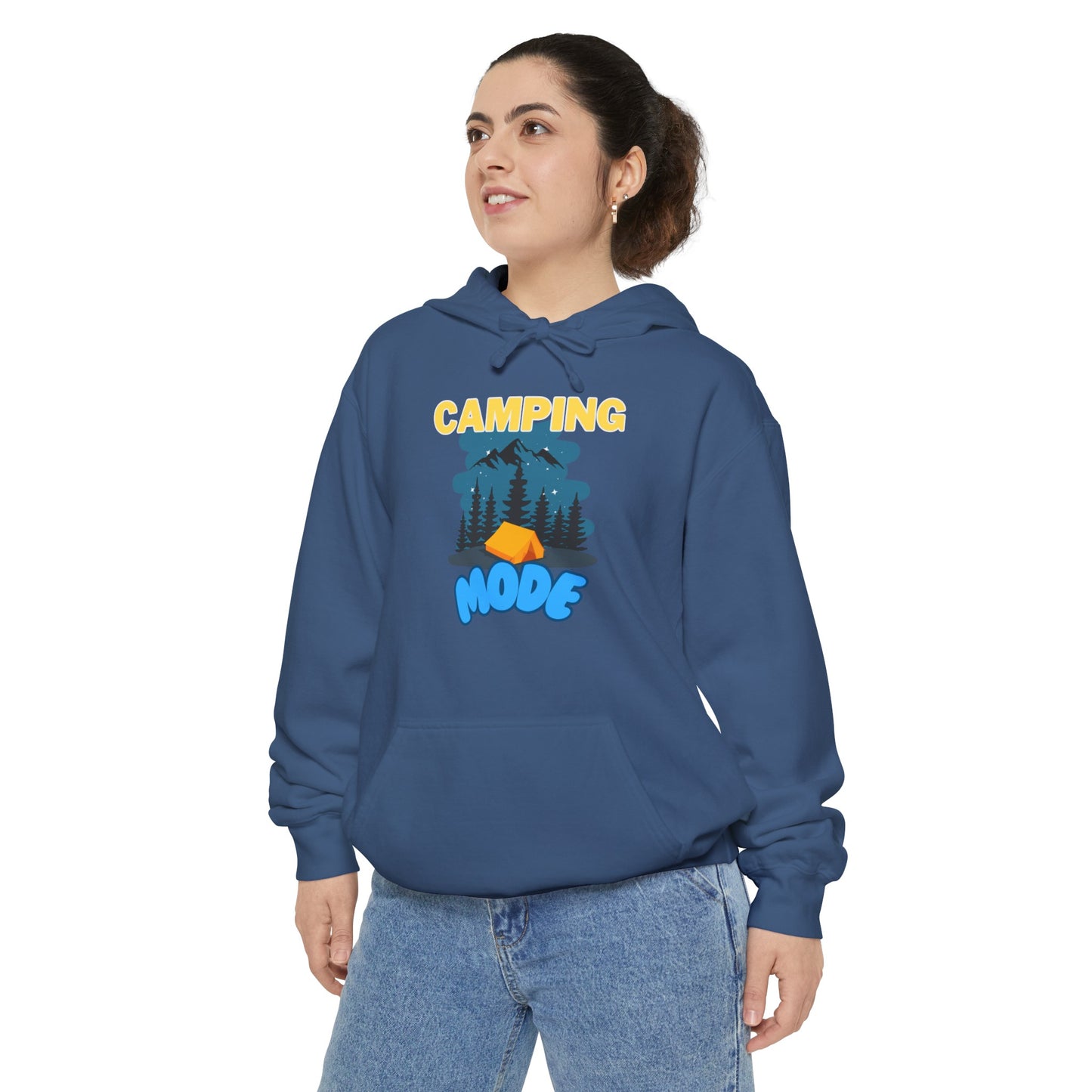 Camping Mode Sweatshirt, Nature Lover Gifts, Camper Dad Sweatshirt, Camper Mom Sweatshirt, Cabin Life Sweatshirt, Camper Sweatshirt