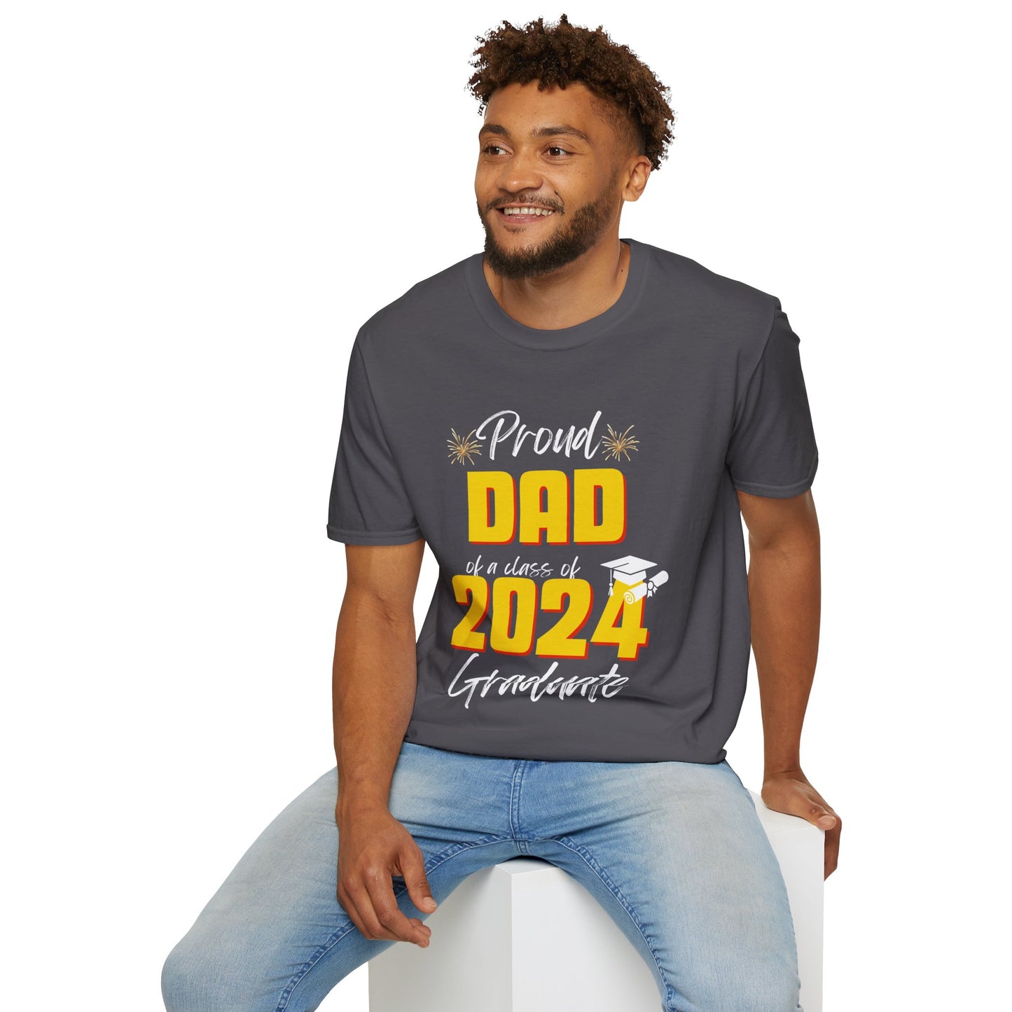“Proud Dad” Softstyle T-Shirt