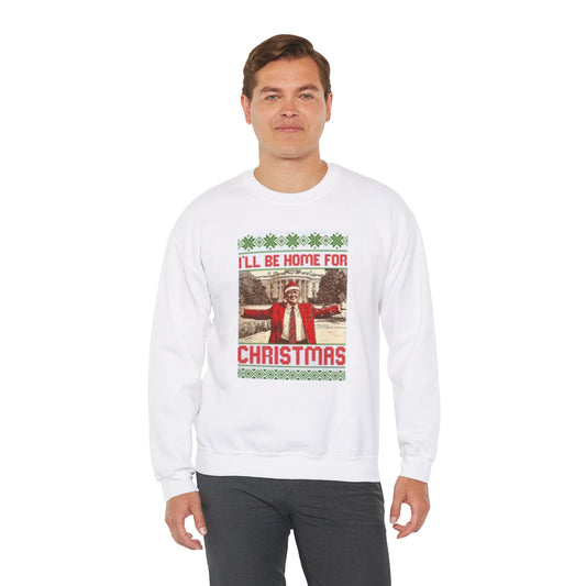 "I'll Be Home" Unisex Heavy Blend Crewneck Sweatshirt