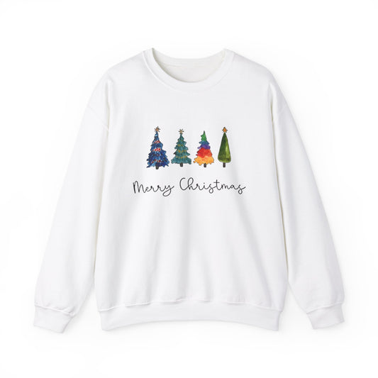 "Christmas Tree" Unisex Heavy Blend Crewneck Sweatshirt