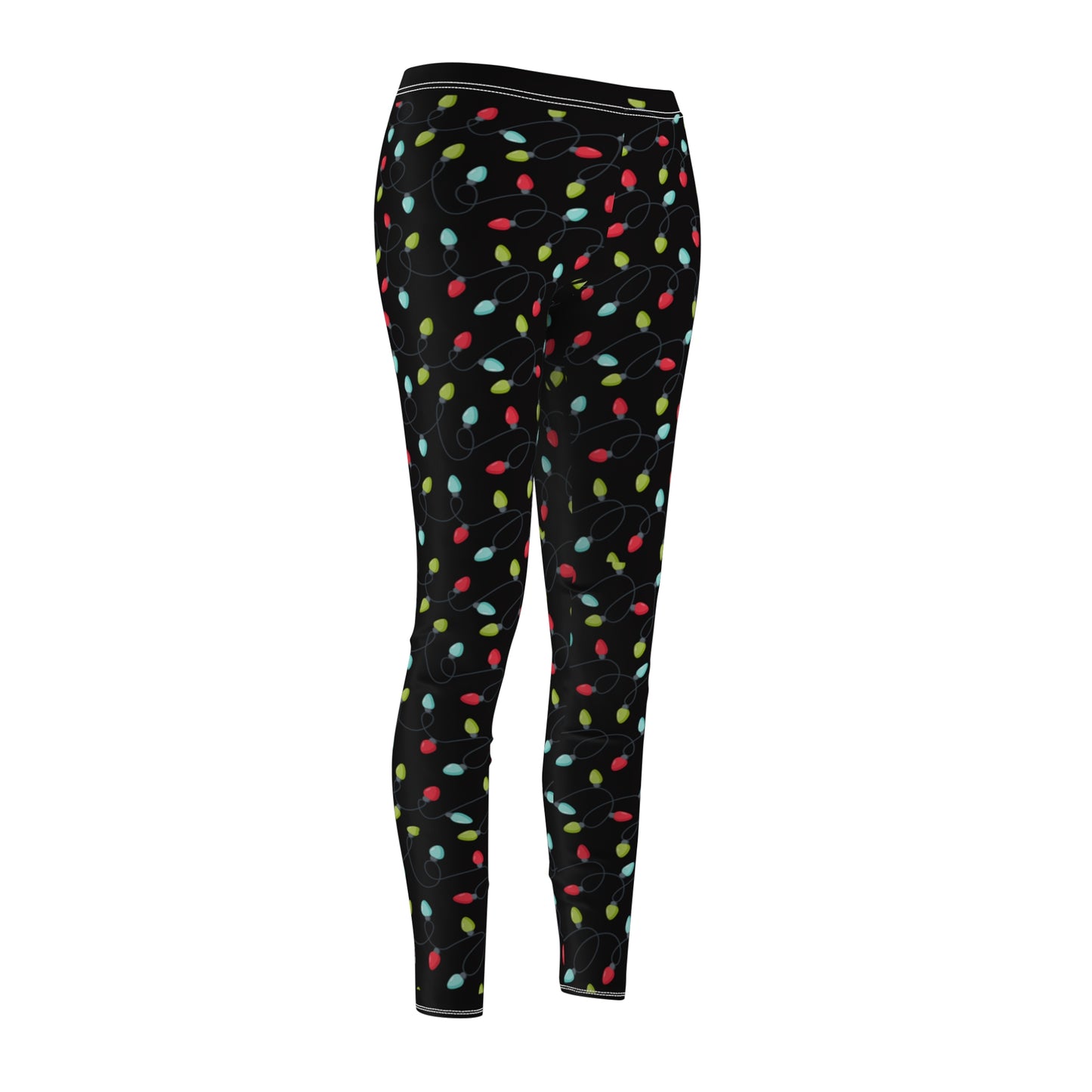 Tipsy Elves Shiny Sequin Leggings for Women for Holiday Outfits