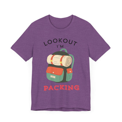 I'm packing camping shirt
