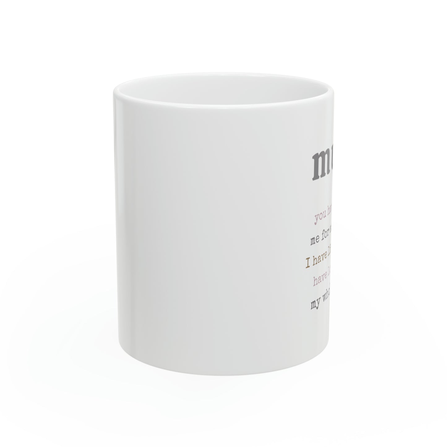 “Mum” Ceramic Mug