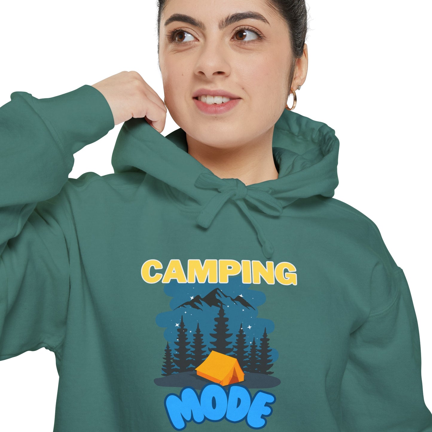 Camping Mode Sweatshirt, Nature Lover Gifts, Camper Dad Sweatshirt, Camper Mom Sweatshirt, Cabin Life Sweatshirt, Camper Sweatshirt