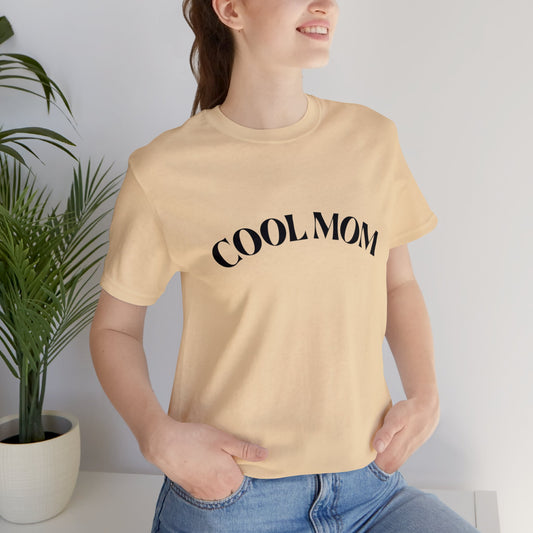 “Cool Mom” Jersey Short Sleeve Tee