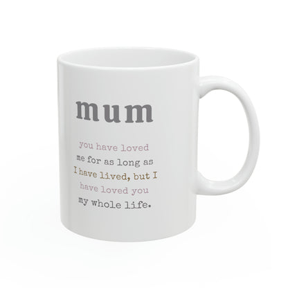 “Mum” Ceramic Mug