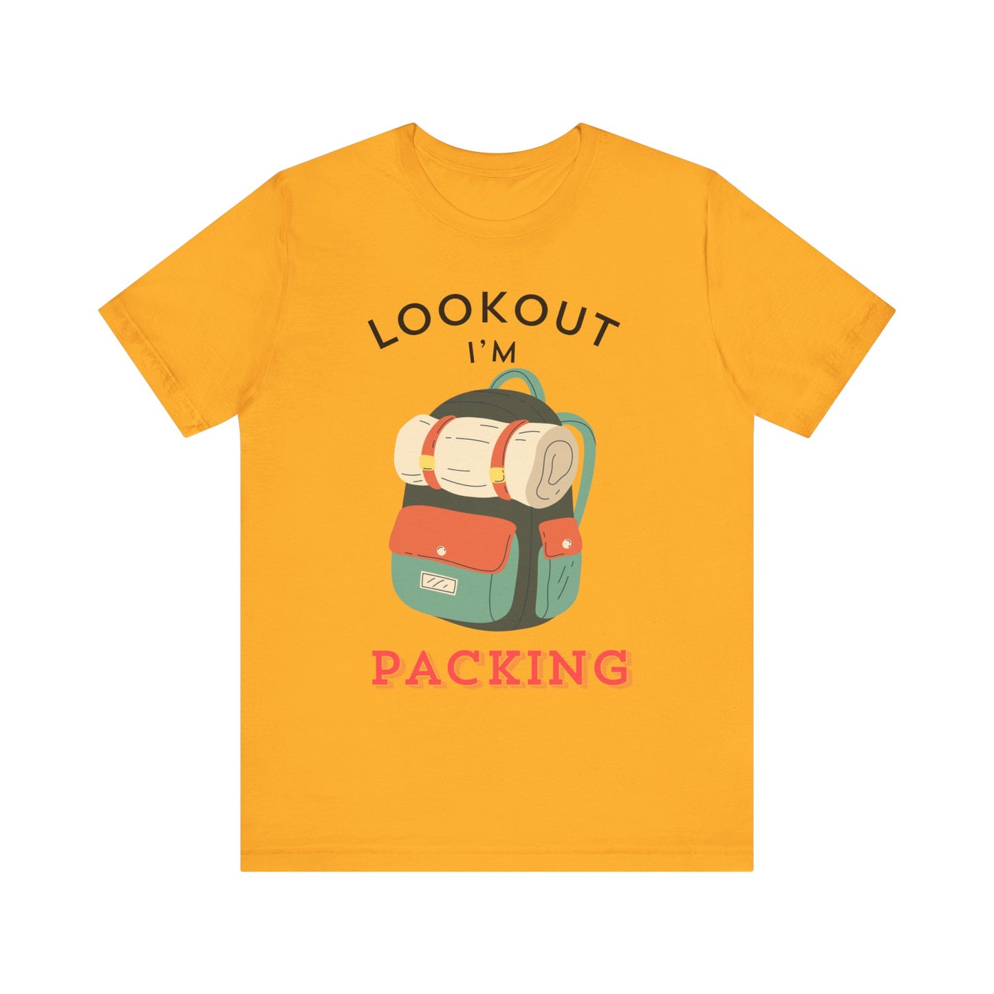 I'm packing camping shirt