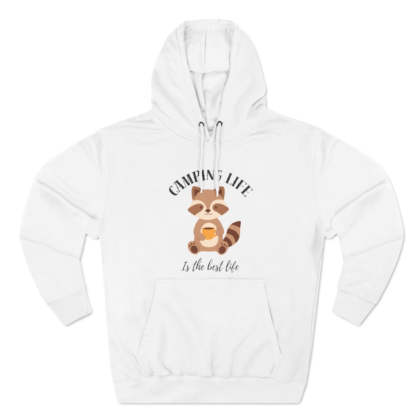 Three-Panel Fleece Hoodie Camping Life Caravan hoodie, Sunset Mountain Camping Shirts, Summer Vacation Camping Gifts, Camp Lover Friends Matching hoodie, Camping hoodie