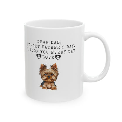 Dear Dad, Father’s Day Ceramic Mug