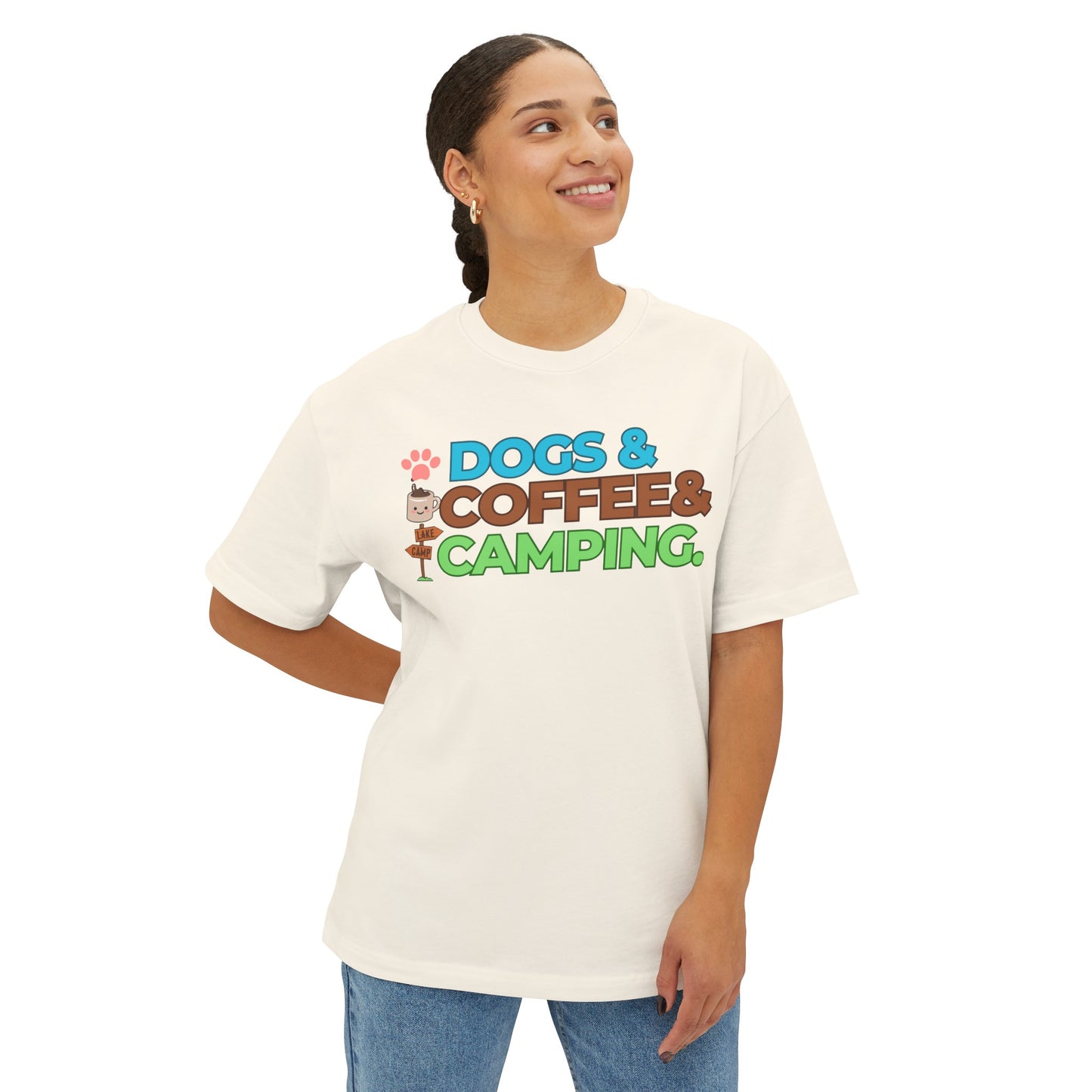 Dogs Coffee Camping Shirt, Camping Birthday Gift Tee, Dog Lover Shirt, Camper T-Shirt, Adventure Shirt, Vacation Shirt, Camping And Drinking