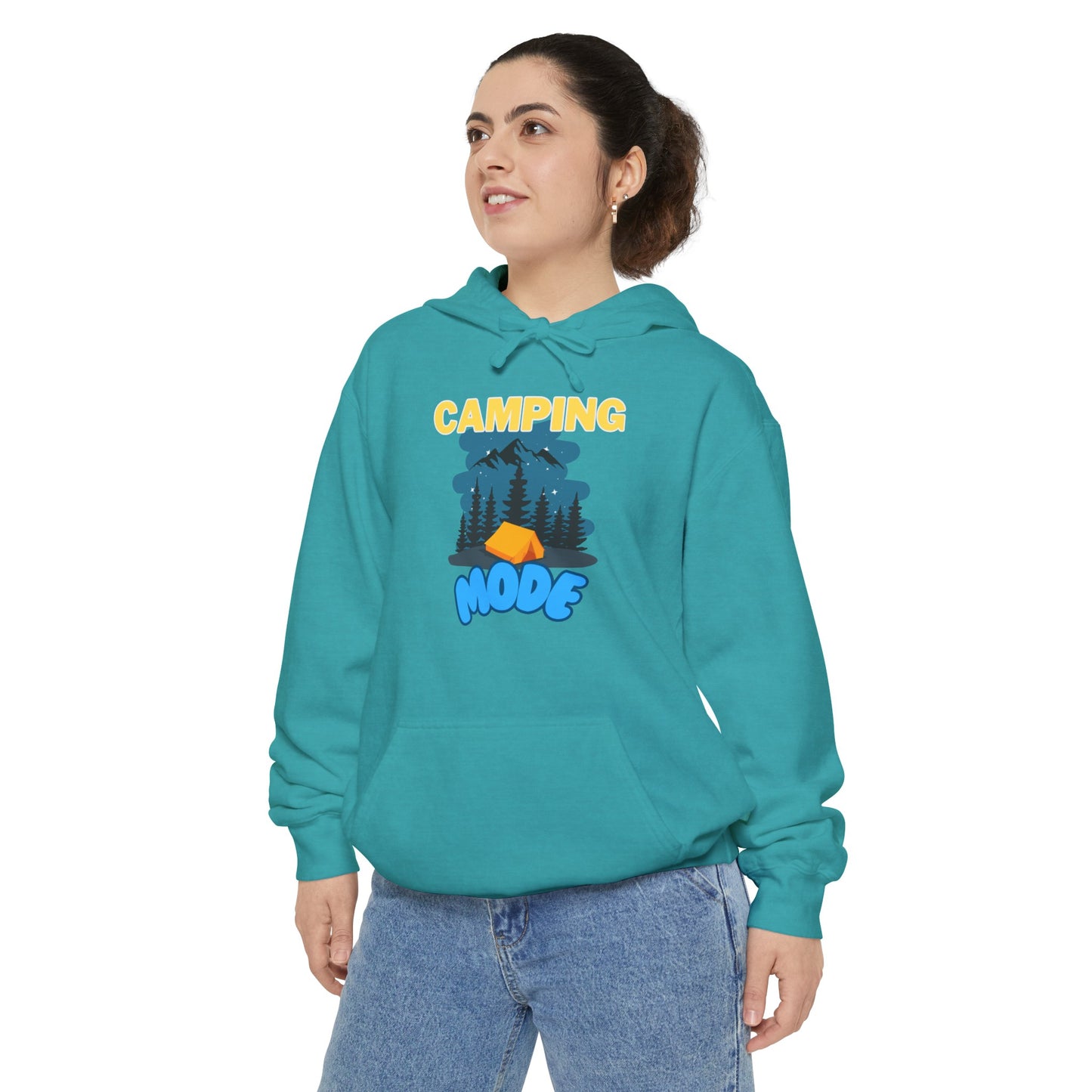 Camping Mode Sweatshirt, Nature Lover Gifts, Camper Dad Sweatshirt, Camper Mom Sweatshirt, Cabin Life Sweatshirt, Camper Sweatshirt