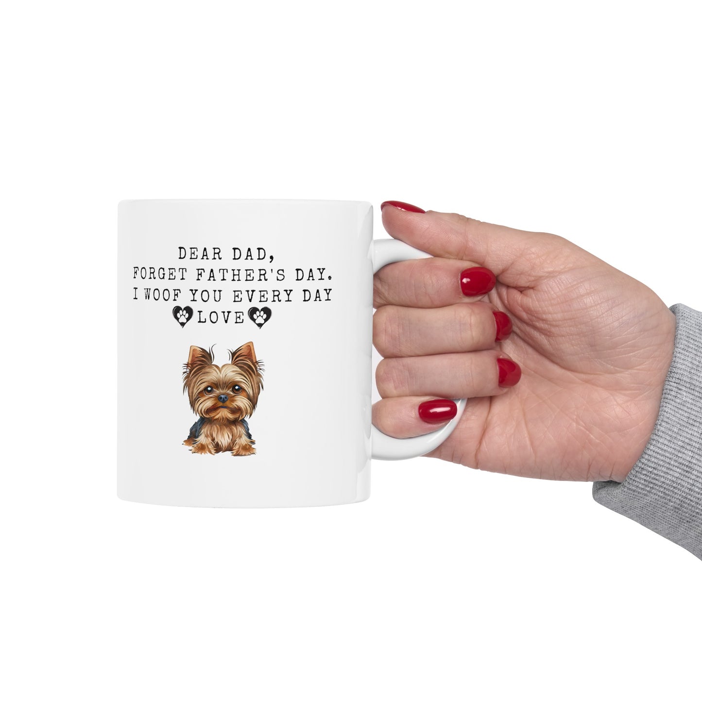 Dear Dad, Father’s Day Ceramic Mug
