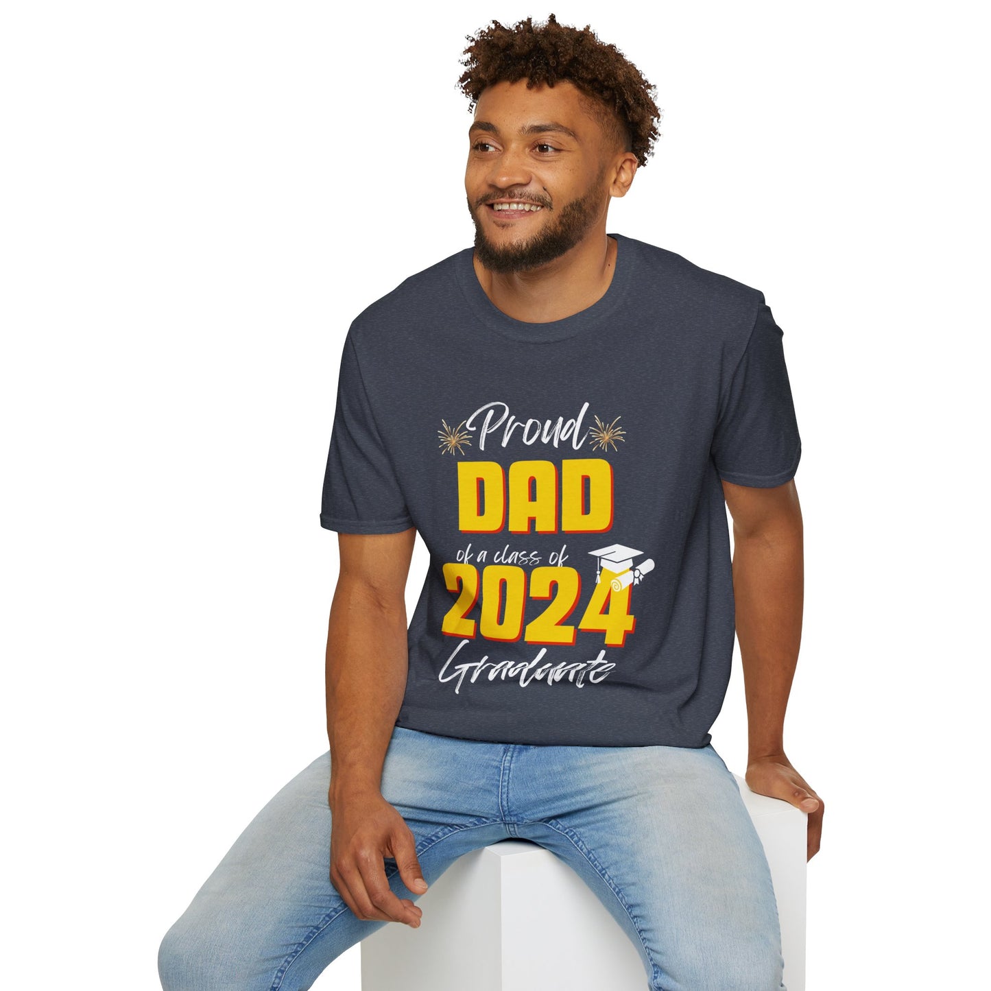“Proud Dad” Softstyle T-Shirt