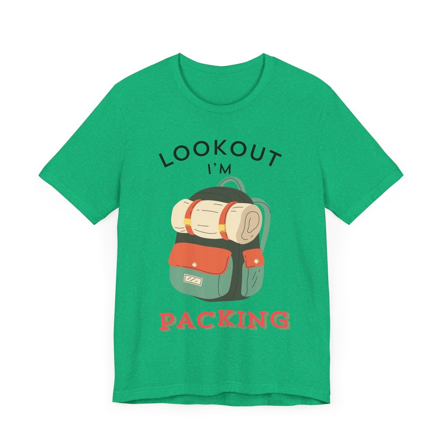 I'm packing camping shirt